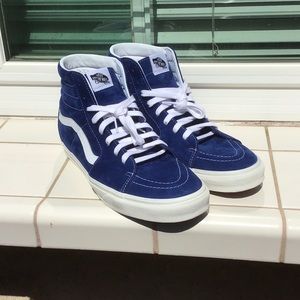 Vans Sk8-Hi Blue Suede size 13M